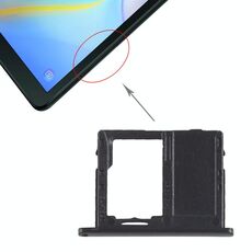 Per Galaxy Tab A 10,5 pollici T590 (versione WIFI) Vassoio scheda micro SD (nero)