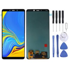 Schermo LCD originale Super AMOLED per Galaxy A9 (2018), A9 Star Pro, A9s, A920F/DS, A9200 con digitalizzatore completo (nero)