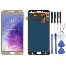 Schermo LCD TFT per Galaxy J4, J400F/DS, J400G/DS con digitalizzatore assemblaggio completo (oro)