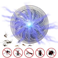 Zanzariera ad energia solare Home Insect Pest Killer Lampada a luce UV Outdoor Indoor Mosquito Bug Zapper Repellente