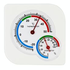 A7 Stazione meteorologica multifunzionale per interni -20 gradi C - 50 gradi C Umidità Igrometro Termometro Misuratore di temperatura domestica, consegna a colori casuali