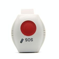 EM-70 Braccialetto di allarme di emergenza wireless che invia segnale di aiuto Rilevamento caduta Pulsante SOS per anziani, bambini