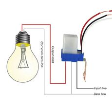 Interruttore automatico Sensore Interruttore Fotocellula Interruttore per illuminazione stradale (220 V)