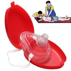 Rianimatore per RCP Rescue Pronto soccorso di emergenza Maschera per la respirazione Bocca Respirazione Strumenti per valvole unidirezionali