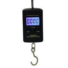 Mini bilancia da pesca digitale da 10 g Bilancia da pesca da viaggio Steelyard Appeso a gancio elettronico Bilancia da cucina, Capacità: 40 kg con retroilluminazione