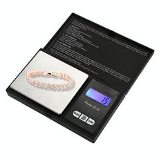MH-8015 Bilancia elettronica portatile per gioielli in oro con diamanti ad alta precisione (0,01 g ~ 100 g), batterie escluse