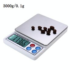 Scala elettronica ad alta precisione da 2,2 pollici XY-8006 da 2,2 pollici (0,1 g ~ 3000g), escluse le batterie