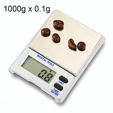 M-18 1000g x 0.1G Accuratezza del dispositivo di equilibrio elettronico digitale di alta precisione con schermo LCD da 1,5 pollici