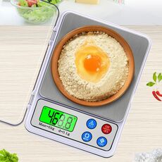 MH-555 6KG x 0.1g Accuratezza Digital Electronic Digital Bilancia di bilanciamento della bilancia elettronica con schermo LCD da 2,2 pollici
