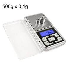 MH-100 500G x 0.1G alta accuratezza digitale elettronico portatile mini tascabile bilanciamento del telefono di pesatura del telefono di pesatura con schermo LCD da 1,6 pollici