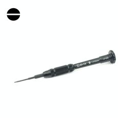 JIAFA JF-619-1.5 Strumento di riparazione del telefono cellulare Cacciavite a taglio da 1,5 x 30 mm (nero)