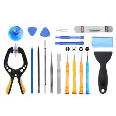 JF-8131 19 in 1 kit di strumenti di riparazione per smontaggio metallo + plastica