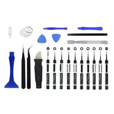 JF-8138 Kit di strumenti di riparazione per smontaggio in metallo + plastica multi-modello 22 in 1 disponibile