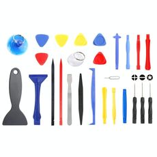 JF-8141 26 in 1 kit di attrezzi per smontaggio per riparazione spudger in metallo + plastica