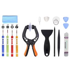 JIAFA JF-8103 Set di strumenti di riparazione 15 in 1 per iPhone 7