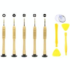 JF-8140 Kit di strumenti di riparazione per smontaggio dedicato per iPhone 10 in 1 in metallo + plastica