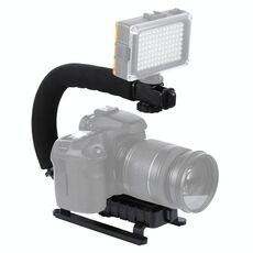 Maniglia del supporto per montaggio a forma di C per DSLR / camcorder DV DV