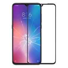 Lente in vetro esterno per schermo anteriore per Xiaomi Mi 9 (nero)