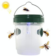 Strumento di controllo degli insetti con cattura di trappole per insetti volanti a LED ad energia solare
