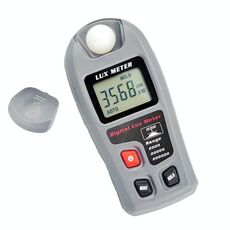 Misuratore di luce digitale portatile LCD MT-30 per varie occasioni in fabbrica / scuola / casa, intervallo: 0,1-200.000 lux