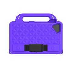 Per Huawei MediaPad M6 8.4 pollici serie Diamond Series EVA Portatile Anti Fall Calank Shell Shell protettive con staffa / cinturino (viola)