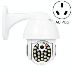 QX17 2 milioni di pixel WiFi fotocamera da sorveglianza ad alta definizione fotocamera da dome da esterno, supporto visione notturna e rilevamento vocale a due vie (plug AU)