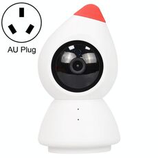 YT43 2 Million Pixel HD HD Wireless Home Interno Piccola fotocamera da equitazione rossa, supporto rilevamento movimento e visione notturna a infrarossi e scheda micro SD (Plug AU)