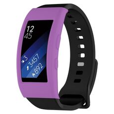 Dispositivo indossabile intelligente, Custodia protettiva per orologio Galaxy Gear Fit2 / Fit2 Pro R360 (viola)