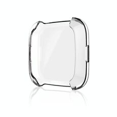 Custodia protettiva in TPU per smartwatch per Fitbit Versa (trasparente)