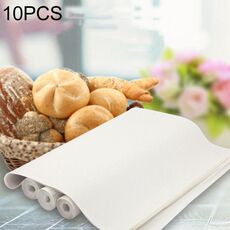 10 teloni da forno antiaderenti resistenti alle alte temperature riutilizzabili tagliabili, dimensioni: 40x60 cm, consegna a colori casuali