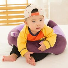 The Baby Learn Sit Chair Sedia da pranzo portatile in peluche