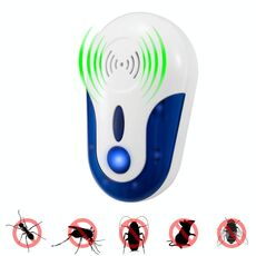 4W Elettronico Ultrasuoni Anti Mosquito Rat Mouse Scarafaggio Insetto Repeller dei Parassiti, AC 90-250V