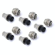 Connettore di presa Aviation Aviation 16mm a 7 pin GX16 (5 pezzi in un unico pacchetto, il prezzo è per 5 PC)