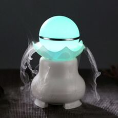 Umidificatore per aromaterapia ad ultrasuoni con perla luminescente notturna con ricarica USB da 4 W con luce colorata a LED per casa / ufficio, capacità del serbatoio dell'acqua: 95 ml, DC 5V