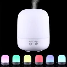 Umidificatore per purificatore d'aria con aromaterapia a luce colorata da 11,5 W 300 ml per casa / ufficio