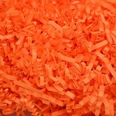 60g RF1101-20 Raffiti Filler Paper Grass Shredded Stropicciato Decorazioni per matrimoni Party Gift Box Riempimento (arancione)