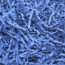 60g RF1101-20 Raffiti Filler Paper Grass Shredded Stropicciato Decorazioni di nozze Confezione regalo per feste Riempimento (blu)