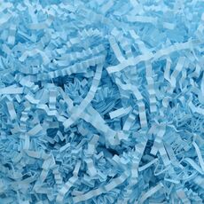 60g RF1101-20 Raffiti Filler Paper Grass Shredded Stropicciato Decorazioni per matrimoni Party Gift Box Filling (Sky Blue)