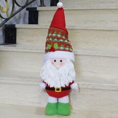 Stile di grandi dimensioni in piedi per la casa di Natale Decorazione Babbo Natale bambola