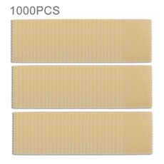 Panno di pulizia in tessuto non tessuto in microfibra da 1000 pezzi per vetro dello schermo (colore casuale)