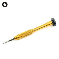 Cacciavite JIAFA JF-609-0.8 Pentalobe 0.8 per viti per porta di ricarica per iPhone (oro)