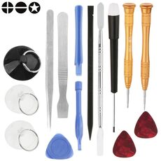 Kit di strumenti di riparazione da 15 pezzi / set per telefoni cellulari
