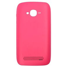 Cover posteriore batteria alloggiamento originale + pulsante laterale per Nokia 710 (rosso)