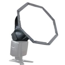 Scatola morbida pieghevole universale in stile ottangle da 20 cm, senza supporto per luce flash (nero + bianco)