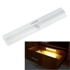 Luce LED con sensore di movimento a infrarossi da 1W 120LM, LAMPZ00E CL-G01 Distanza sensore 0-3 m (luce gialla)