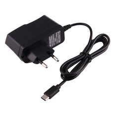 Caricatore per porta USB-C / Type-C 5V 2A per Macbook, Google, LG, Huawei, Nokia, Microsoft, Xiaomi, OnePlus, Letv, Meizu, altri smartphone o tablet, spina europea