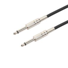 Cavo patch audio da 5 m 1/4 pollici (6,35 mm) maschio a maschio schermato jack mono