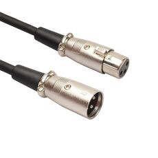 Cavo per microfono da 3 m XLR maschio a XLR femmina a 3 pin