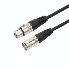 Cavo per microfono da 3 m XLR maschio a XLR femmina a 3 pin