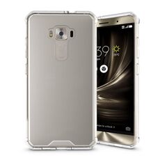 Per Asus ZenFone 3 ZE552KL Custodia protettiva per armatura in acrilico + TPU trasparente (trasparente)